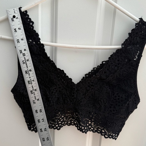 Poof! | Black Crochet Bralette | Fits Medium/Large - Picture 5 of 5